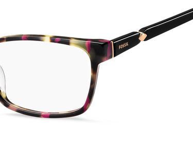 Premium Women Fossil Model Eyeglasses: Fos 7057/G - Burgundy Havana- SpecSMART Eye Clinic (Zoom View)